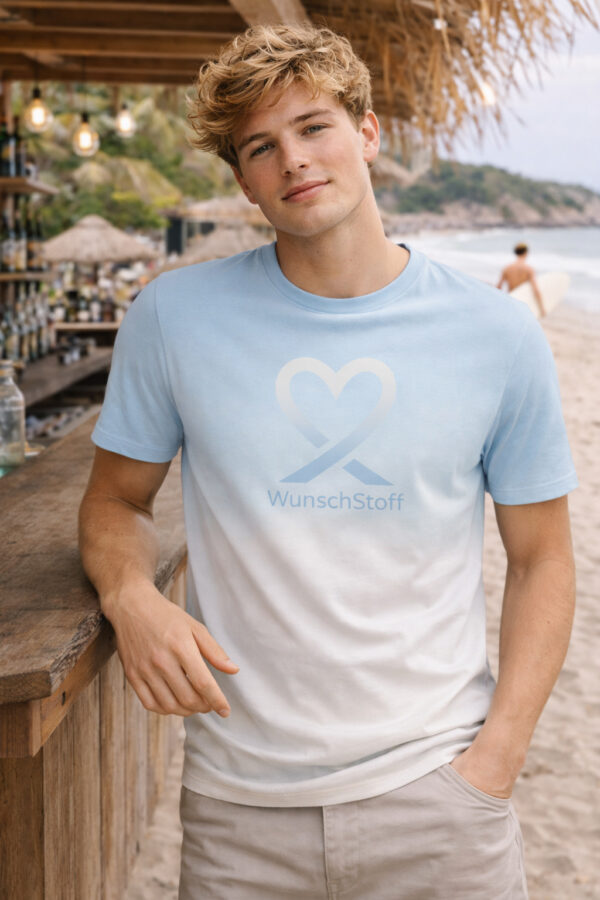 WunschStoff – Originals Unisex Dip Dye T-Shirt